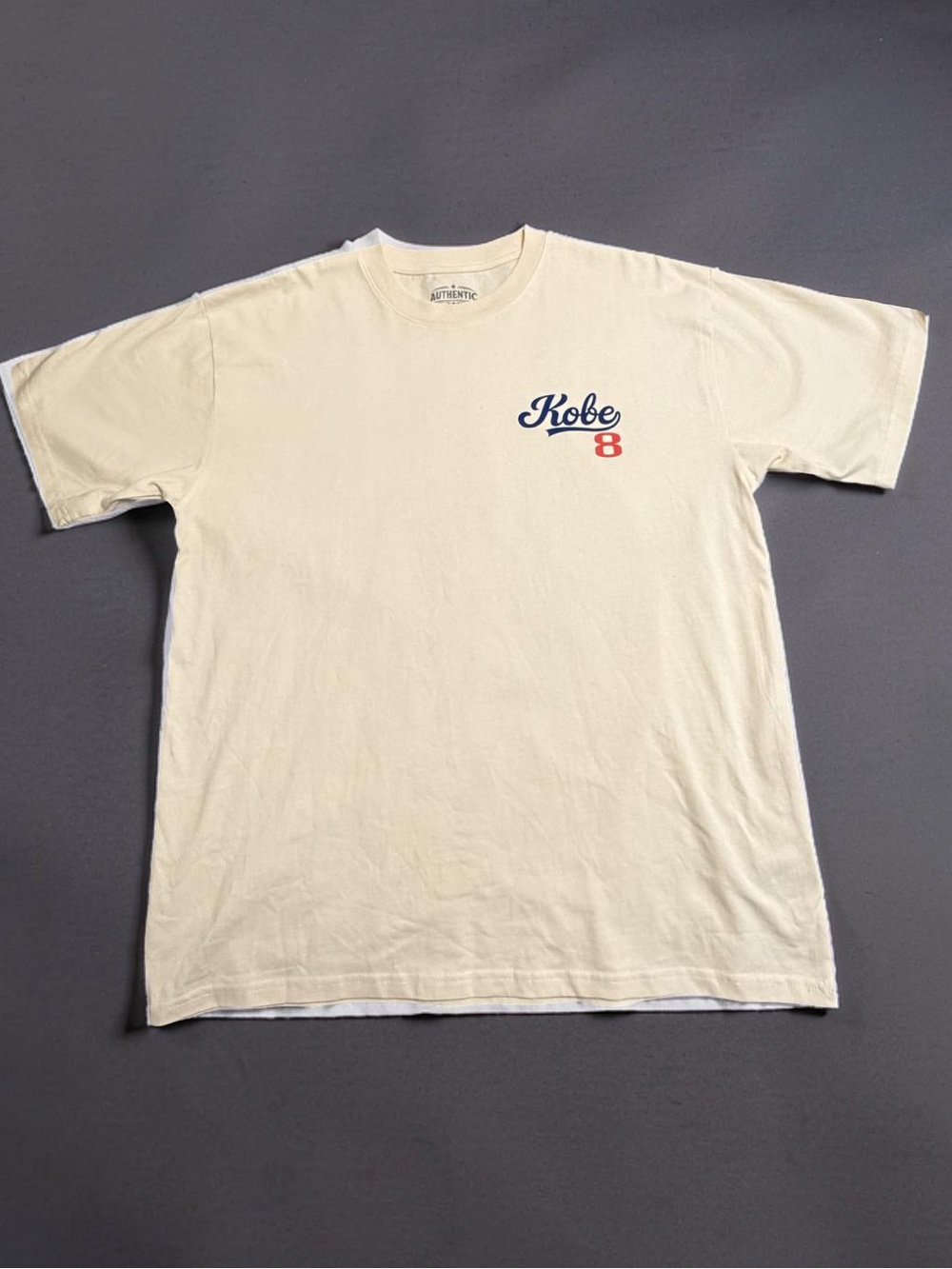 Kobe 8 Cream Short-Sleeve Crewneck T-Shirt